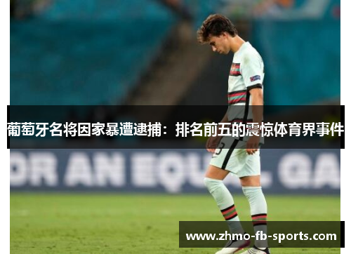 葡萄牙名将因家暴遭逮捕：排名前五的震惊体育界事件